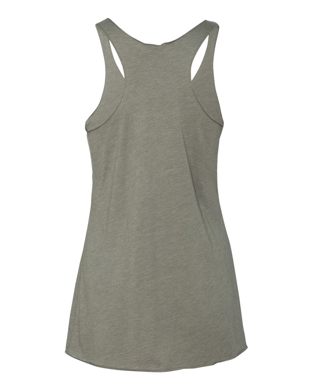 Next Level 6733 Women’s Triblend Racerback Tank in Venetian Grey, back