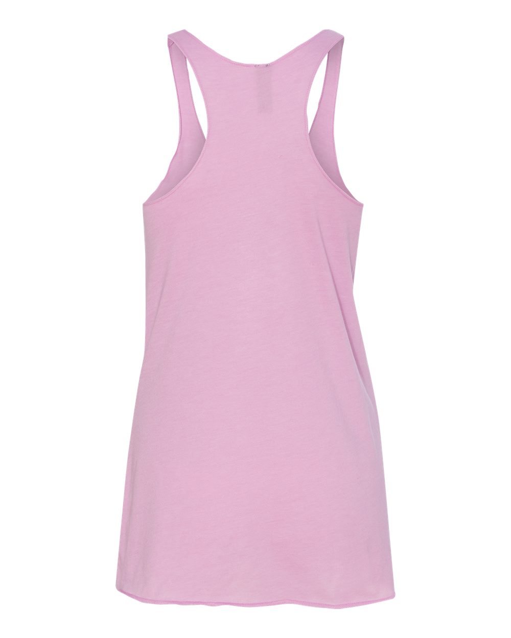 Next Level 6733 Women’s Triblend Racerback Tank in Vintage Lilac, back