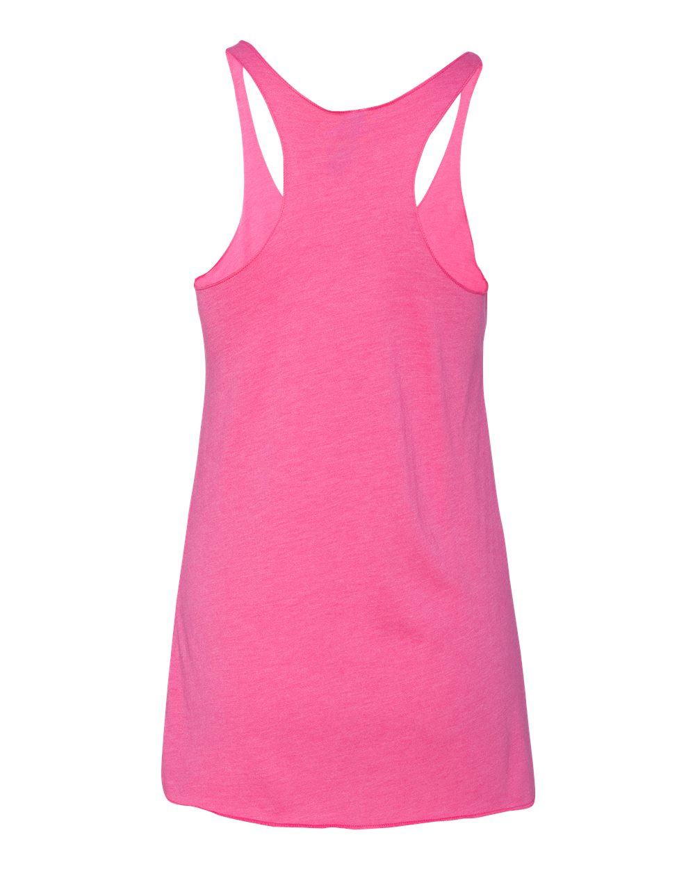 Next Level 6733 Women’s Triblend Racerback Tank in Vintage Pink, back