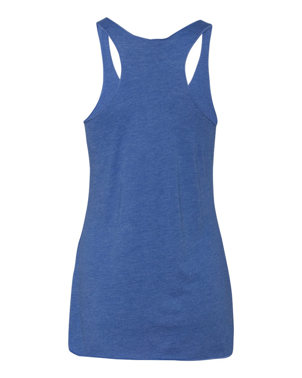 Next Level 6733 Women’s Triblend Racerback Tank in Vintage Royal, back