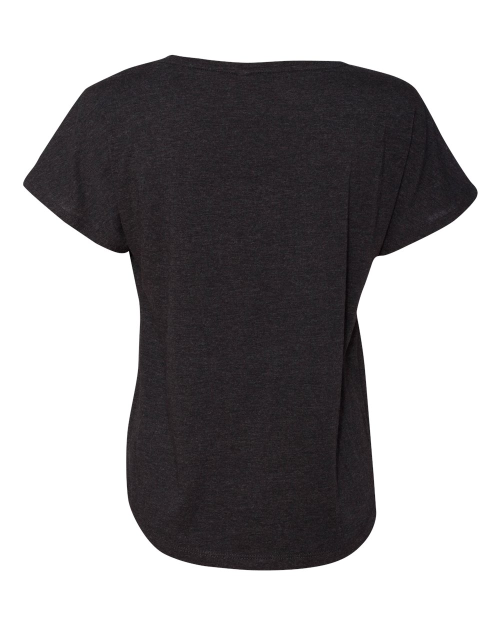 Next Level 6760 Women’s Triblend Dolman Tee in Vintage Black, back