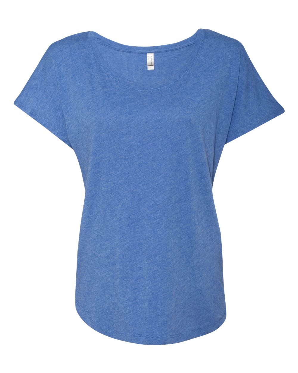 Next Level 6760 Women’s Triblend Dolman Tee in Vintage Royal