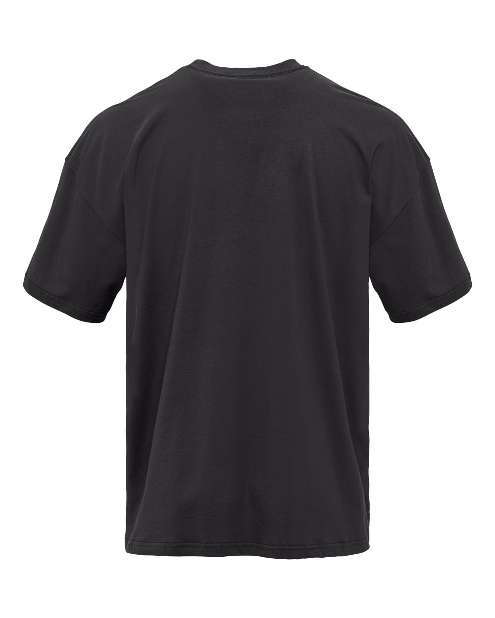 Next Level 7200 Unisex Heavyweight Tee in Graphite Black, back