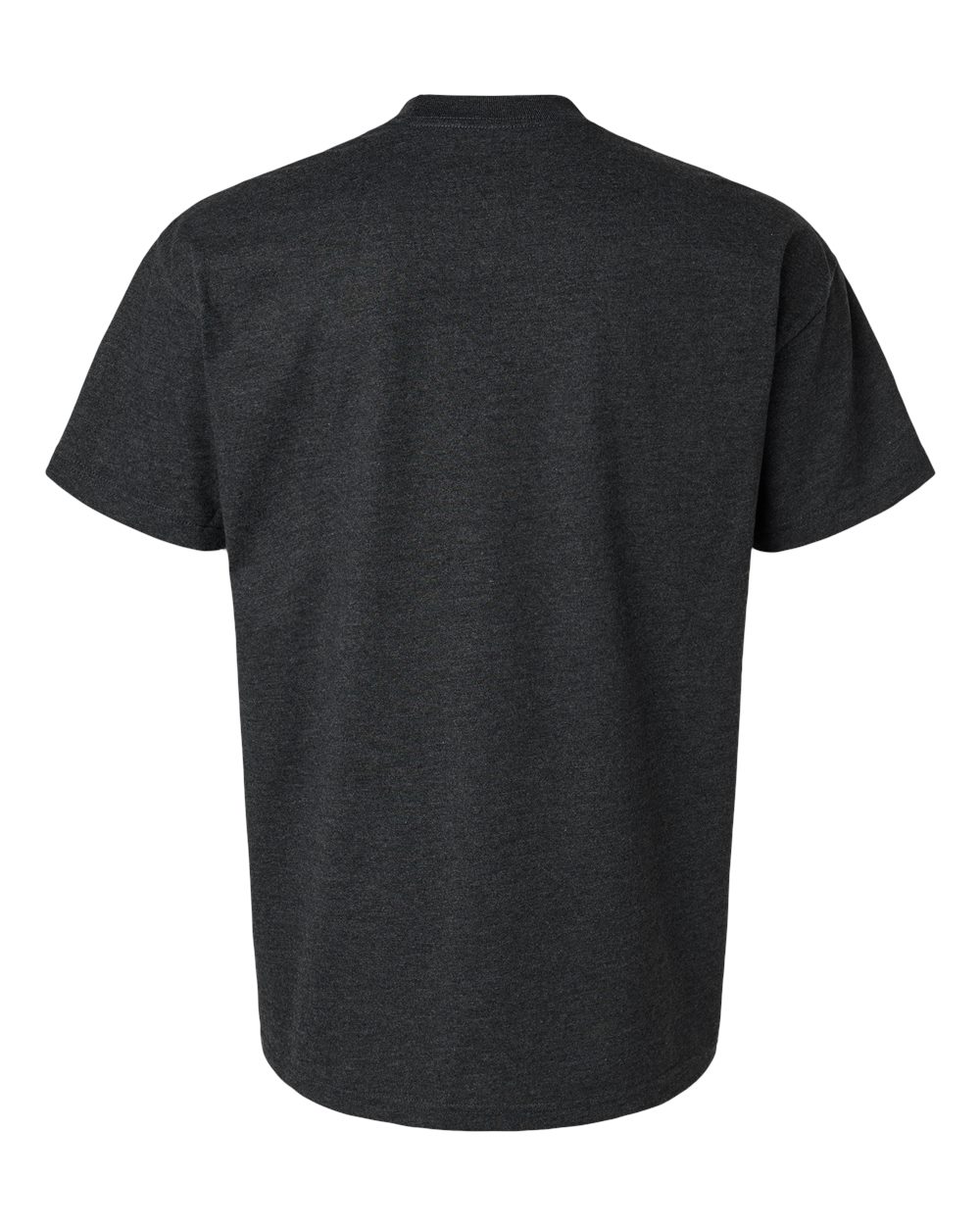 Next Level 7200 Unisex Heavyweight Tee in Heather Graphite Black, back