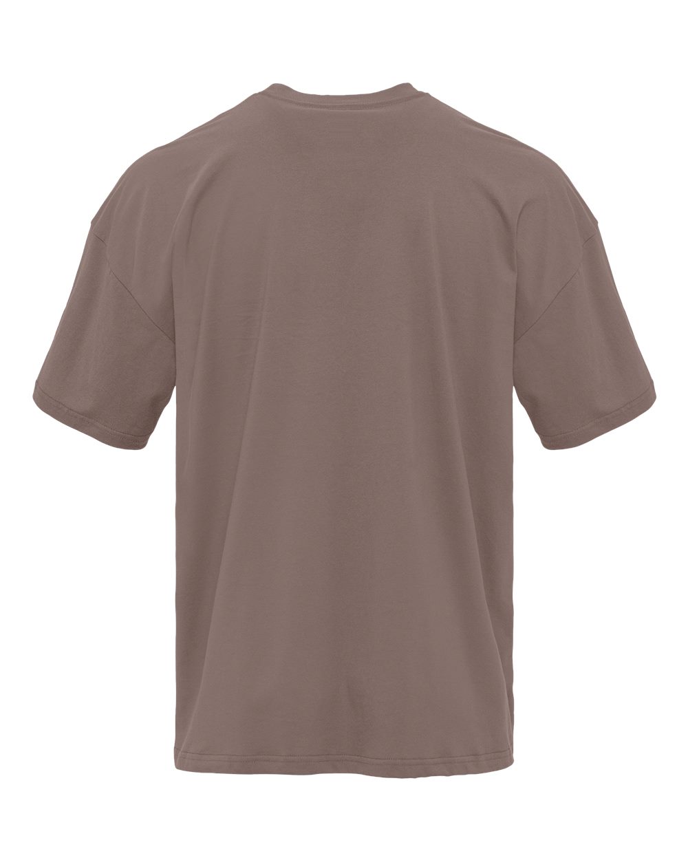 Next Level 7200 Unisex Heavyweight Tee in Shiitake, back