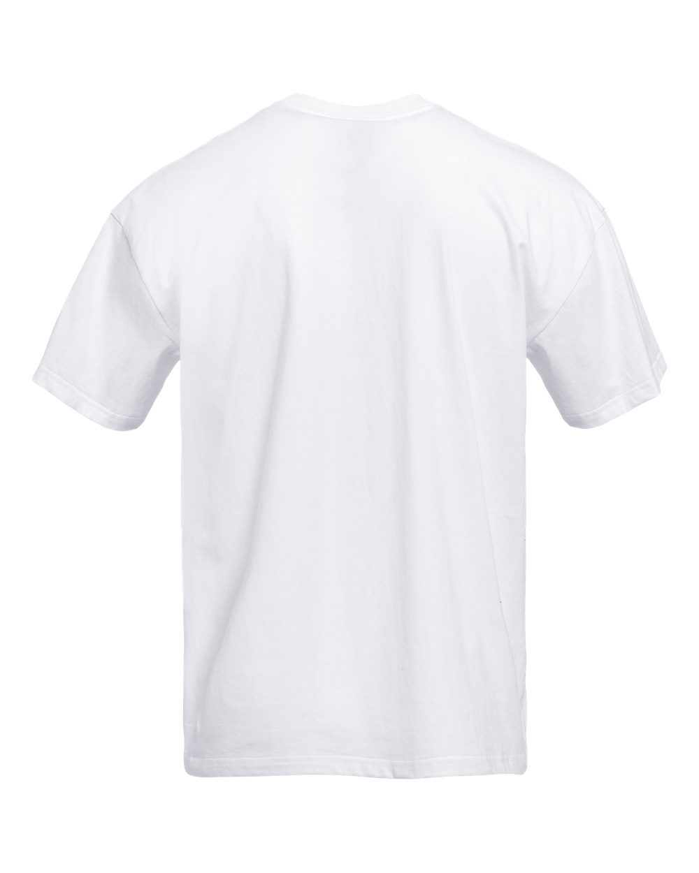 Next Level 7200 Unisex Heavyweight Tee in White, back