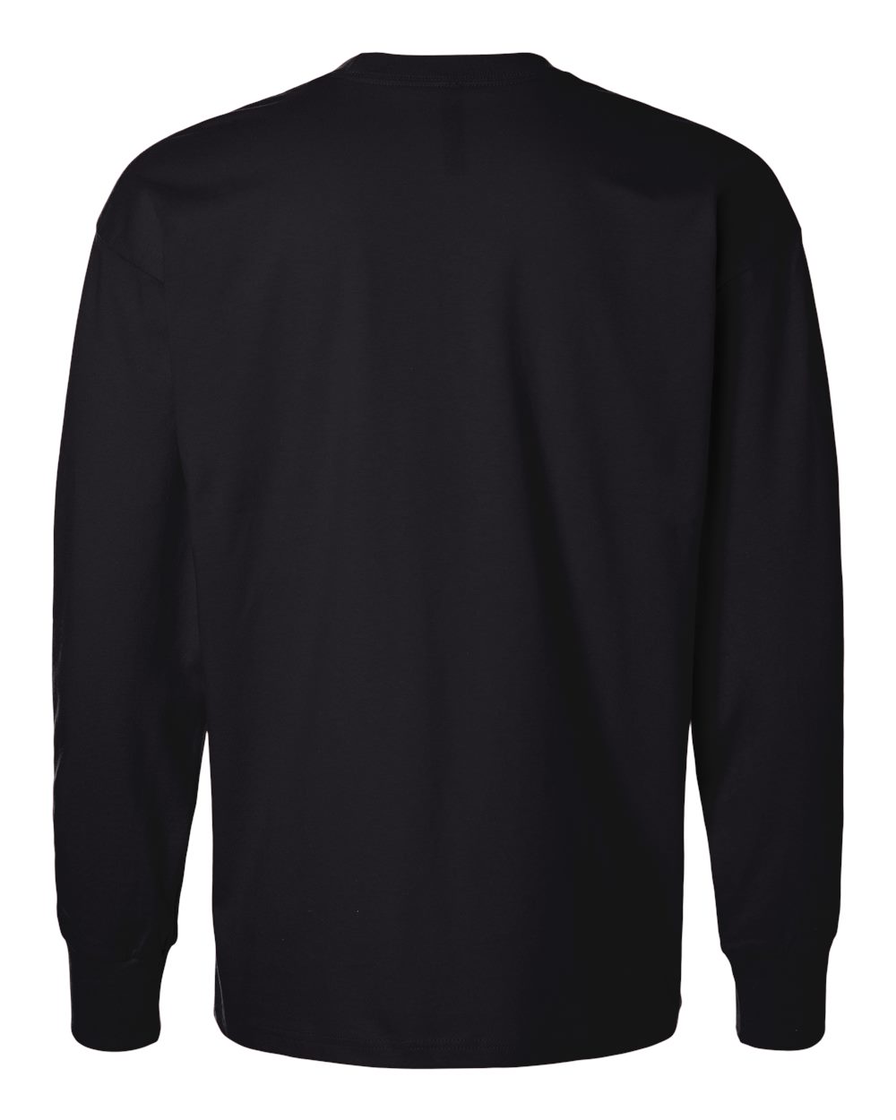 Next Level 7211 Unisex Heavyweight Long Sleeve Tee in Black, back