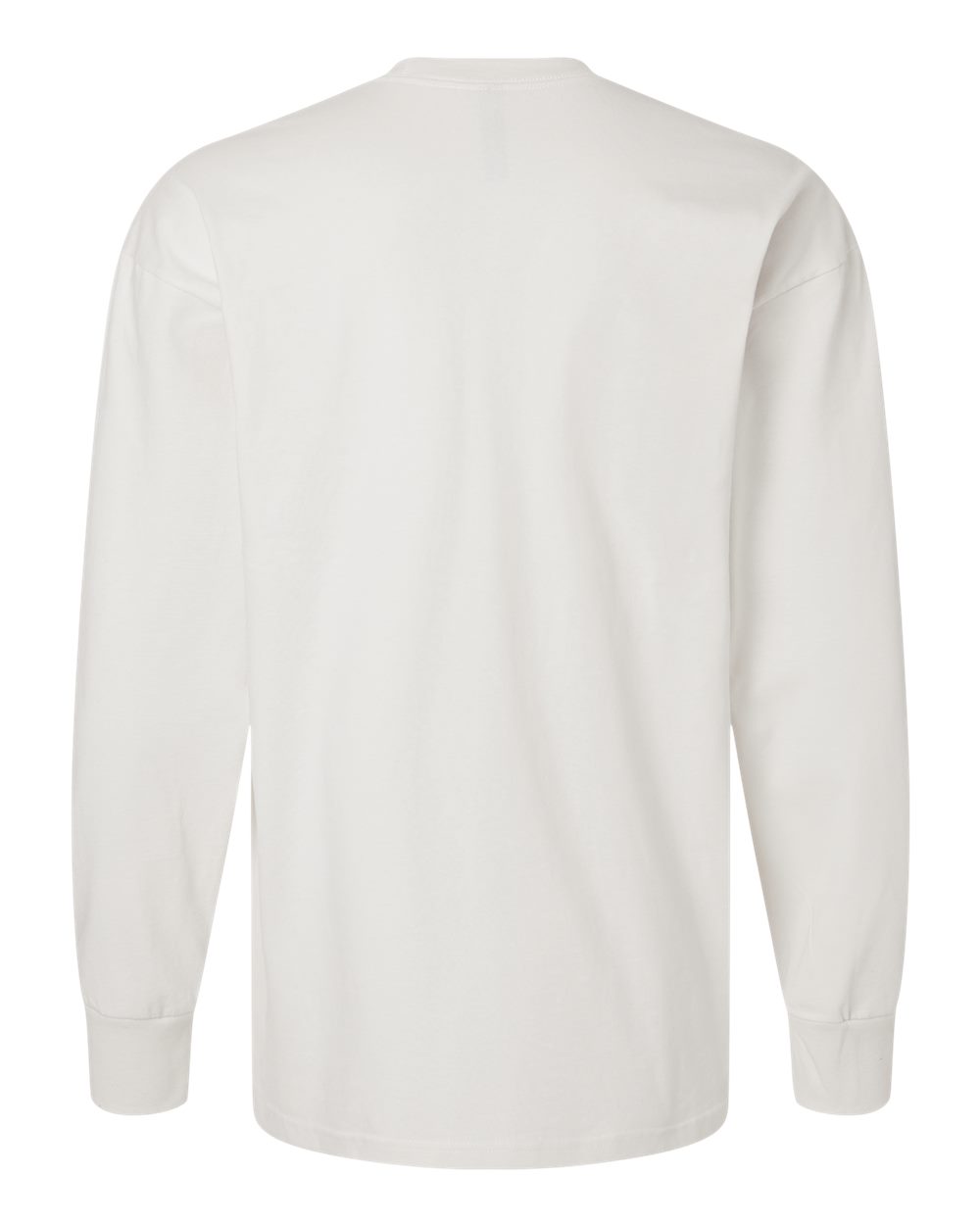 Next Level 7211 Unisex Heavyweight Long Sleeve Tee in Bone, back
