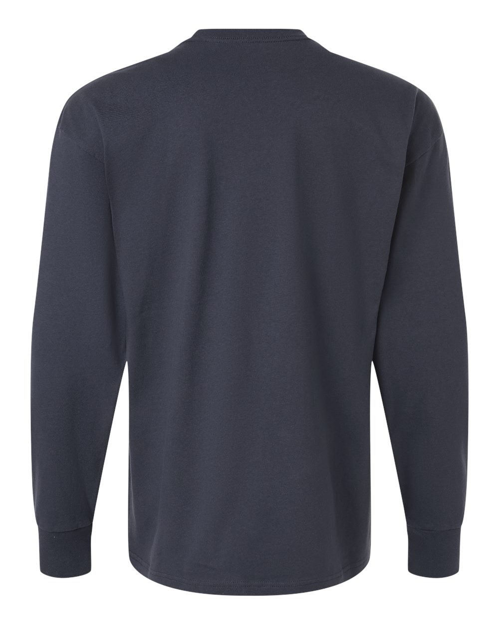 Next Level 7211 Unisex Heavyweight Long Sleeve Tee in Harbor Blue, back