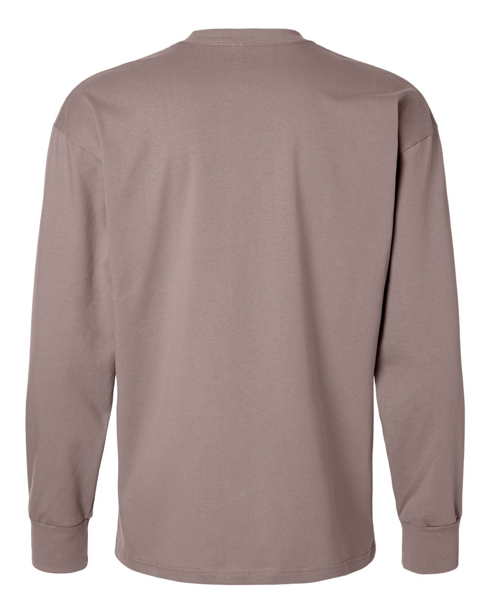 Next Level 7211 Unisex Heavyweight Long Sleeve Tee in Shiitake, back