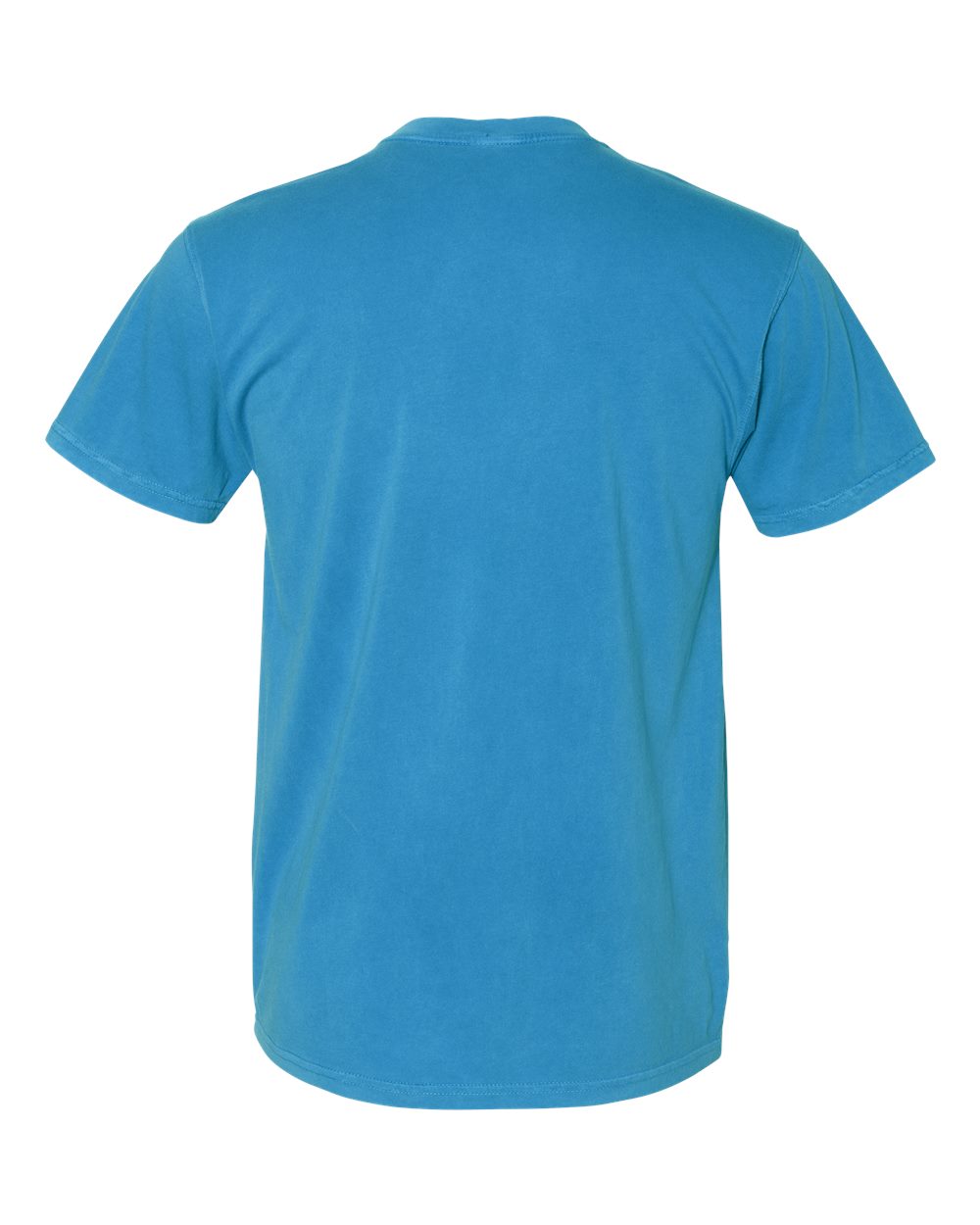 Next Level 7410 Unisex Inspired Dye Tee in Ocean, back