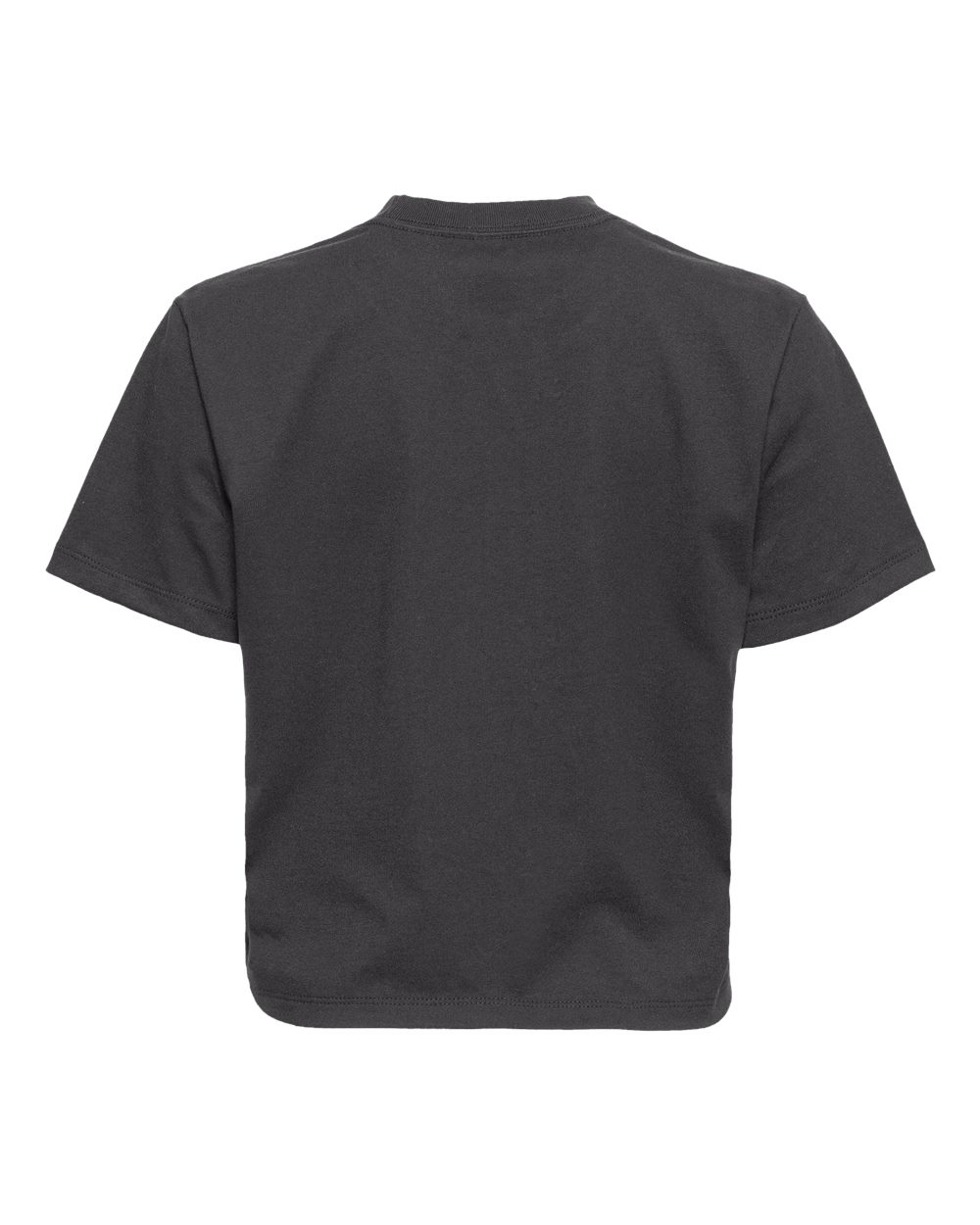 Next Level 7610 Women's Heavyweight Boxy Tee in Graphite Black, back