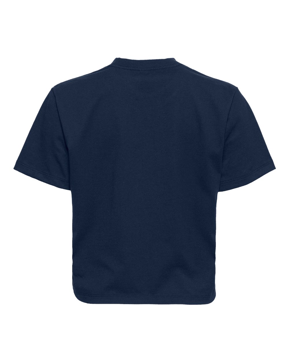 Next Level 7610 Women's Heavyweight Boxy Tee in Midnight Navy, back
