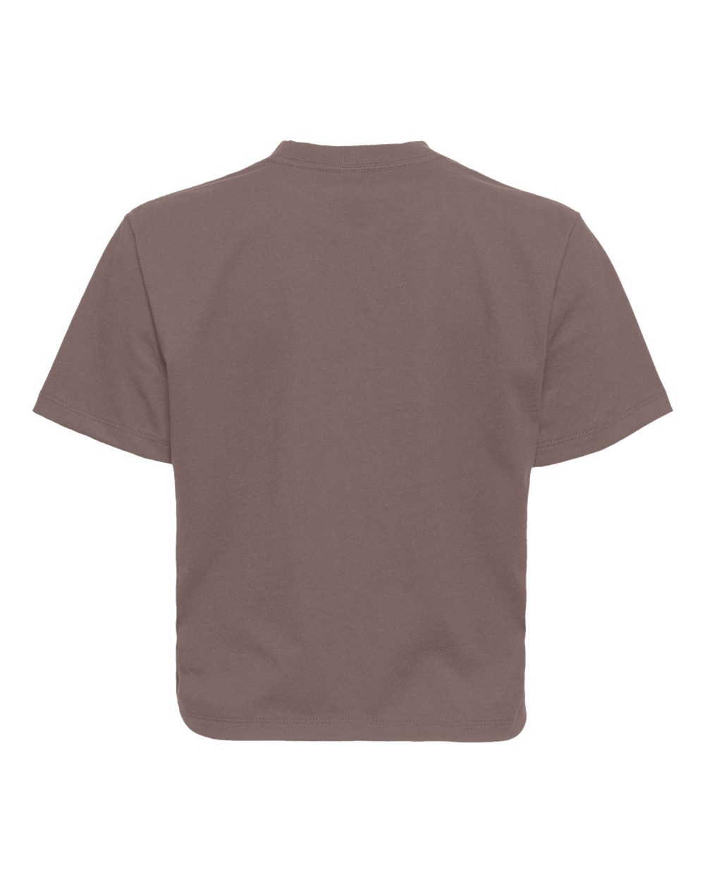 Next Level 7610 Women's Heavyweight Boxy Tee in Shiitake, back
