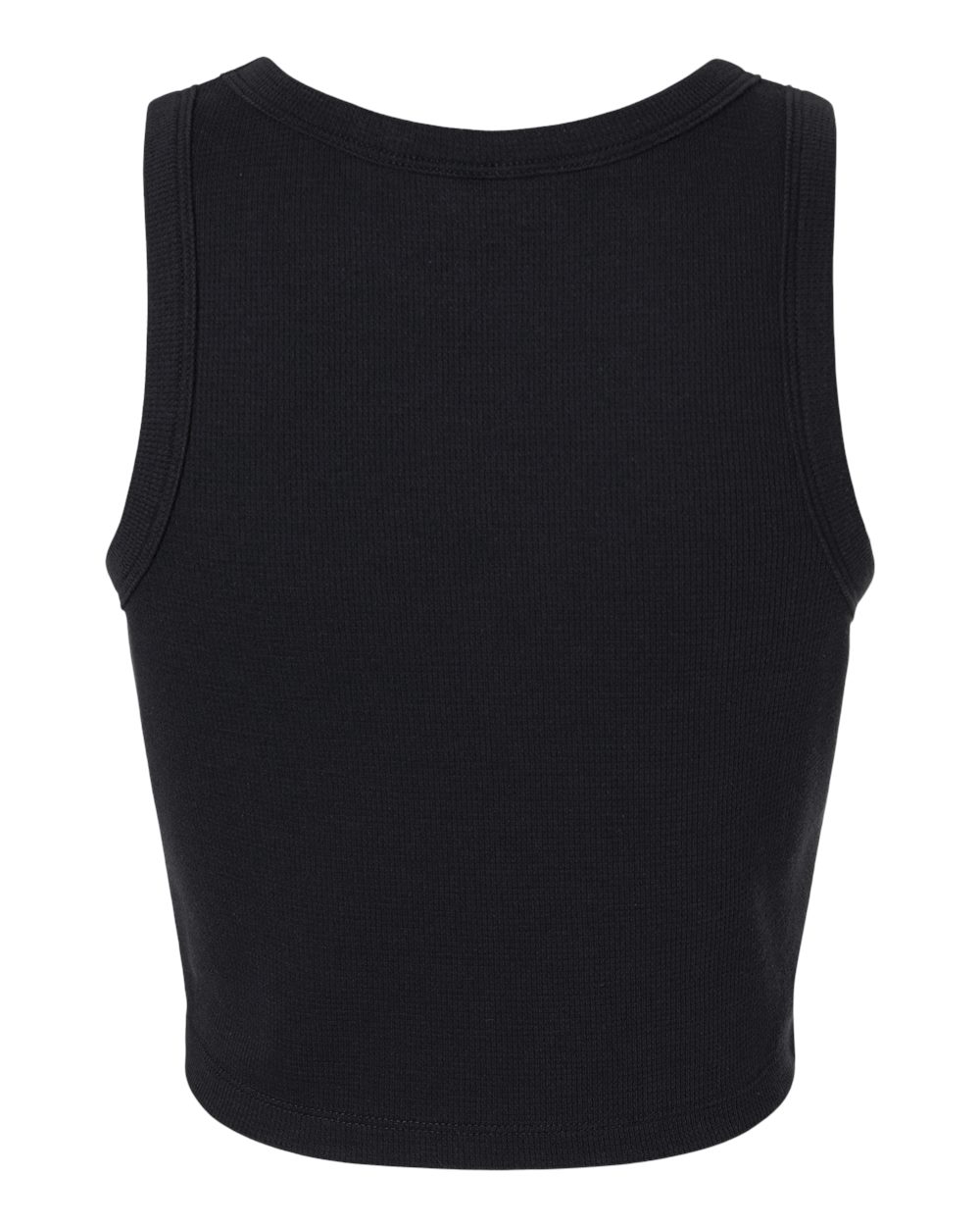Next Level 8083 Women's Ideal Thermal Tank in Black, back