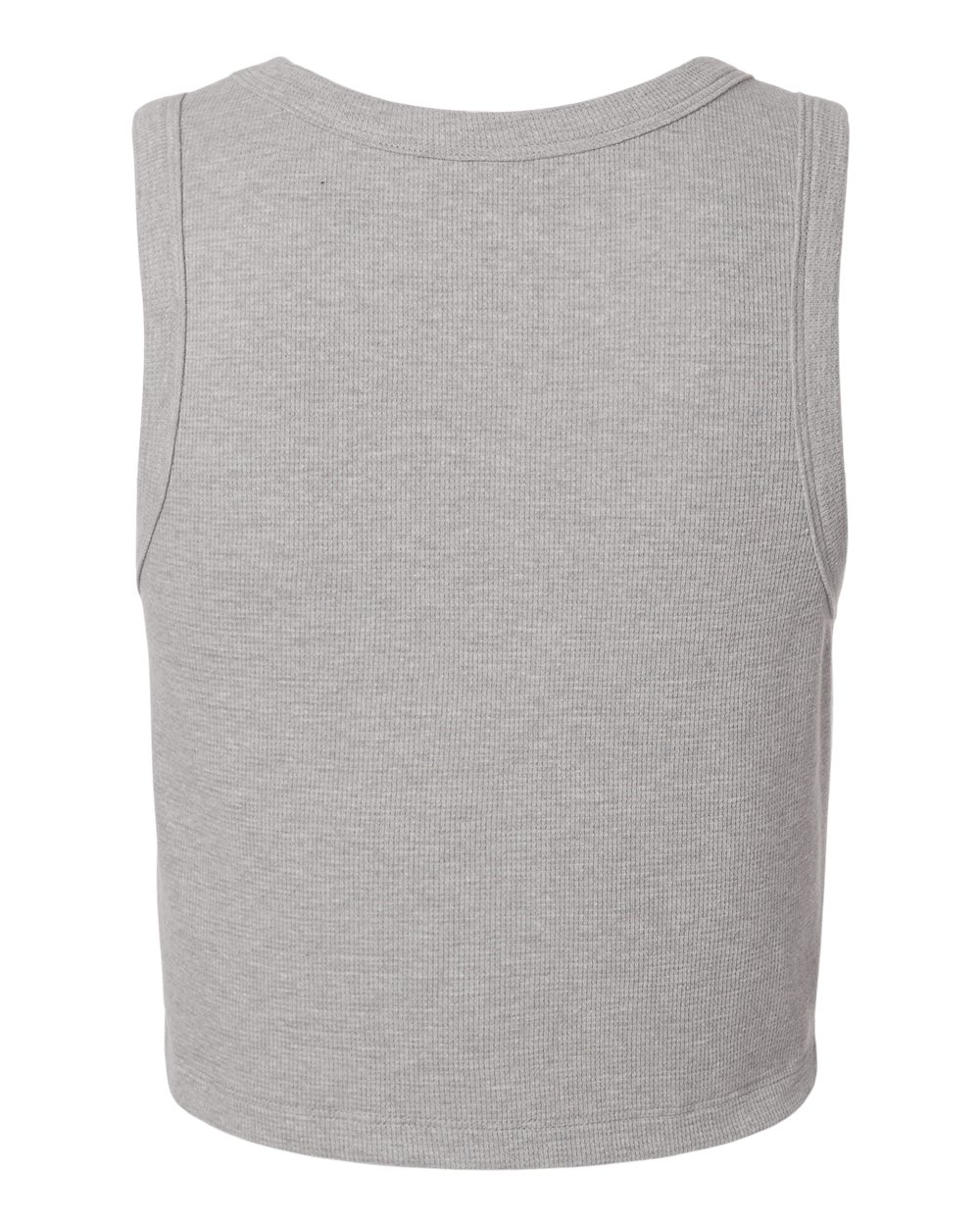 Next Level 8083 Women's Ideal Thermal Tank in Heather Grey, back
