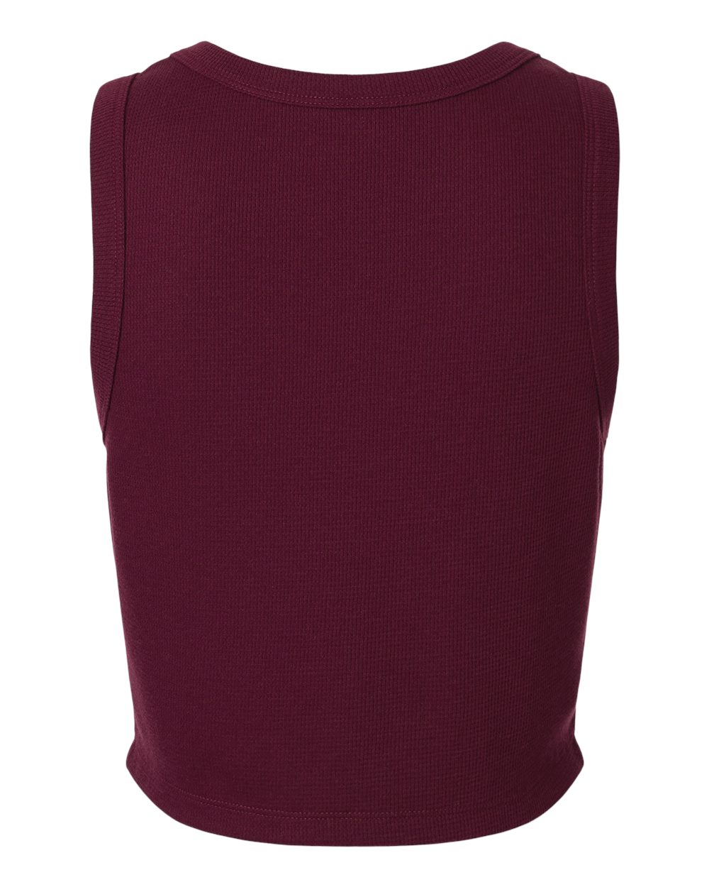 Next Level 8083 Women's Ideal Thermal Tank in Maroon, back