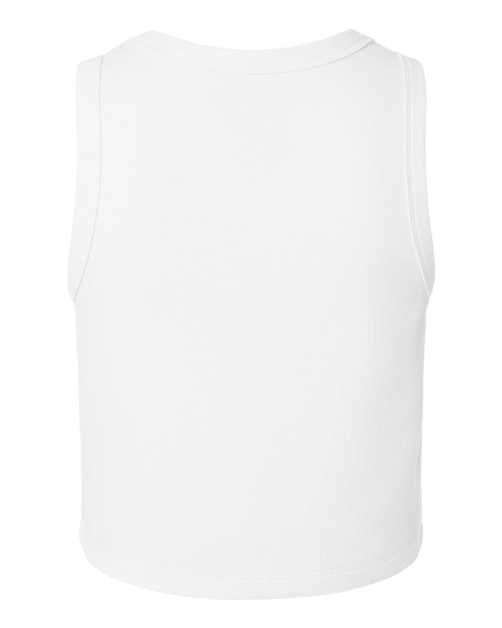 Next Level 8083 Women's Ideal Thermal Tank in White, back