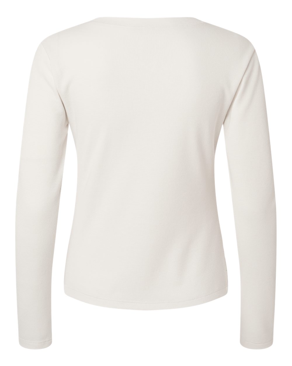 Next Level 8212 Women's Ideal Thermal Long Sleeve Shirt in Bone, back