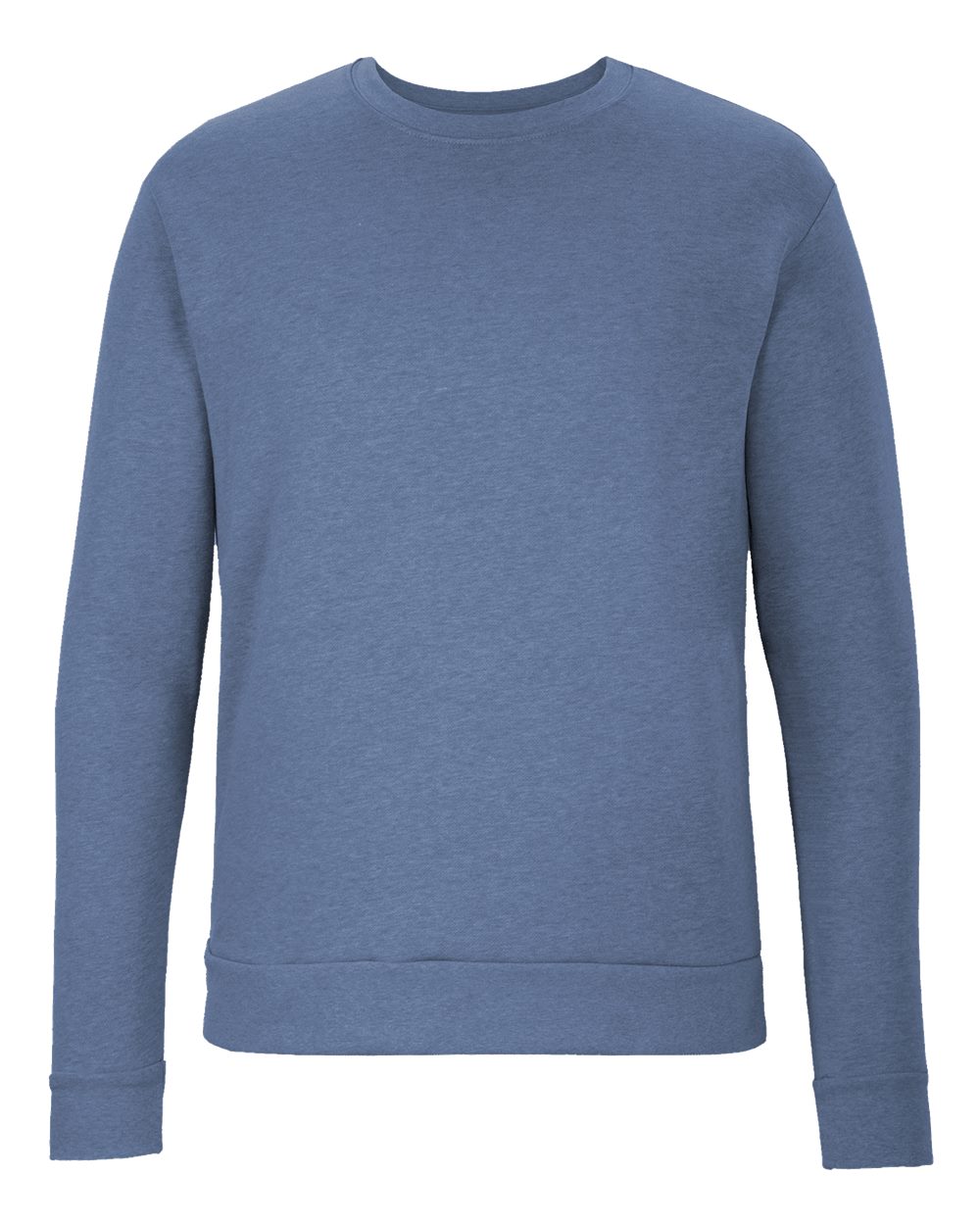 Next Level 9002 Unisex Malibu Crewneck Sweatshirt in Heather Bay Blue