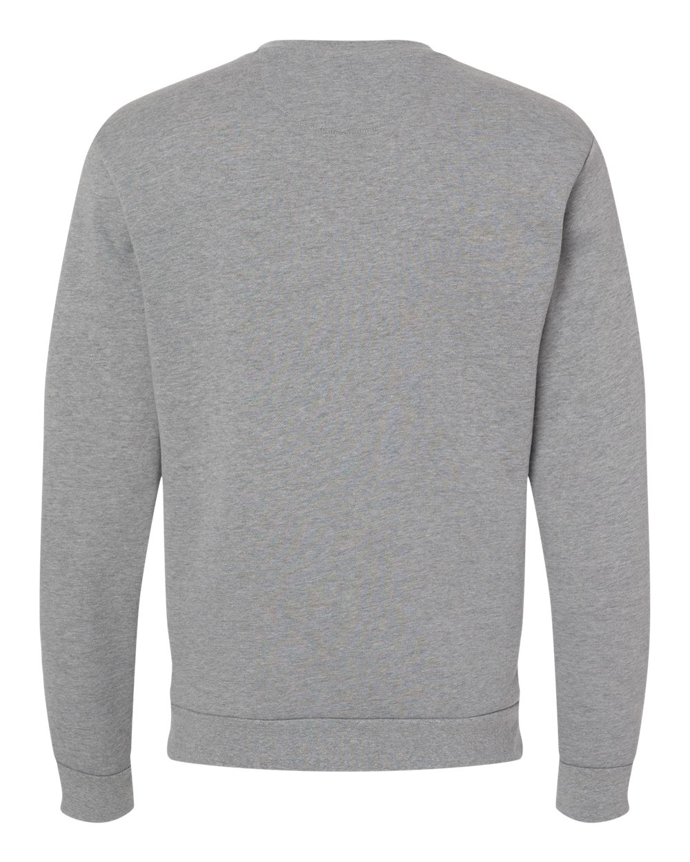 Next Level 9002 Unisex Malibu Crewneck Sweatshirt in Heather Grey, back