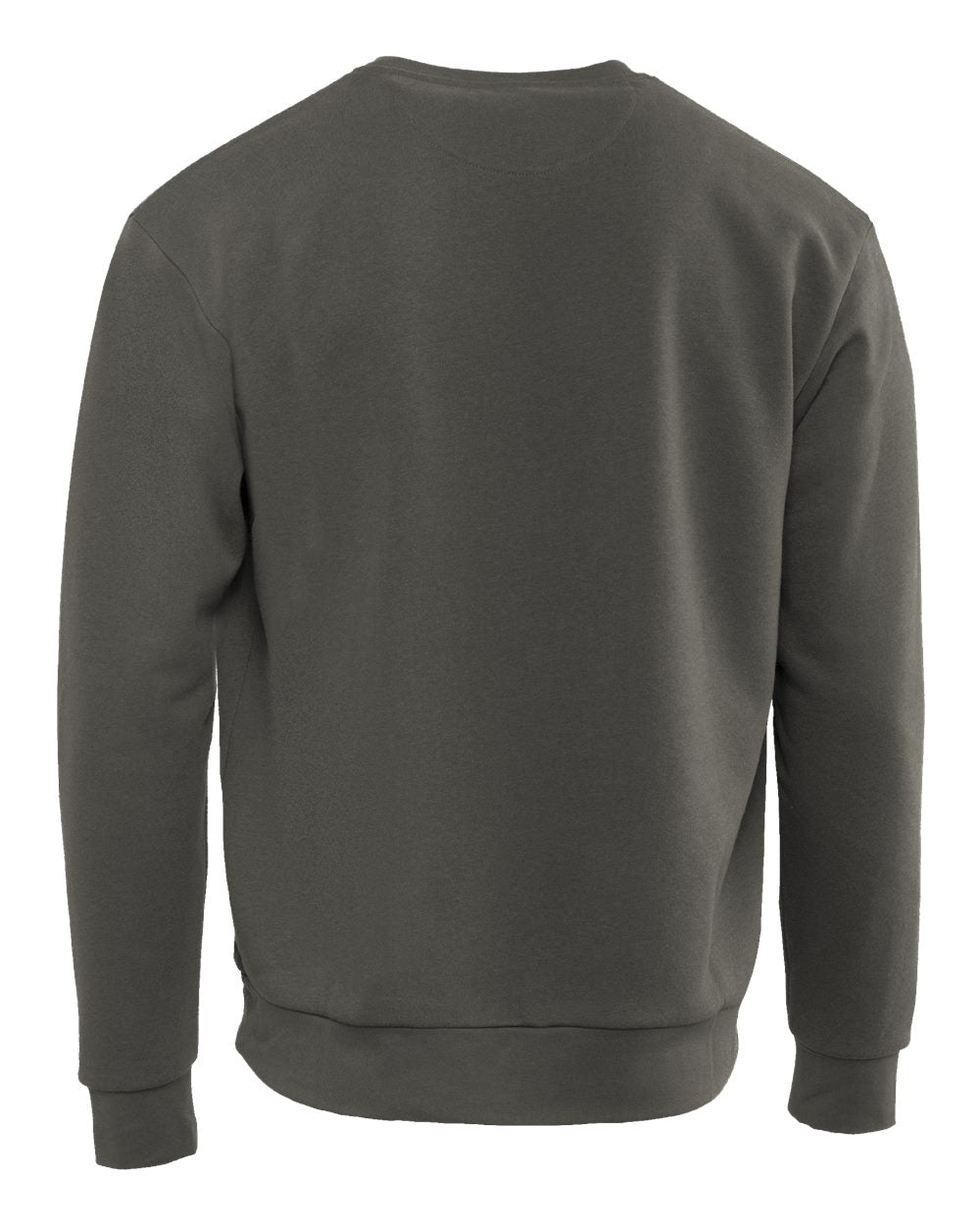 Next Level 9003 Unisex Santa Barbara Crewneck Sweatshirt in Heavy Metal, back