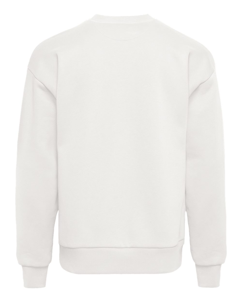 Next Level 9007 Unisex Heavyweight Crewneck Sweatshirt in Bone, back
