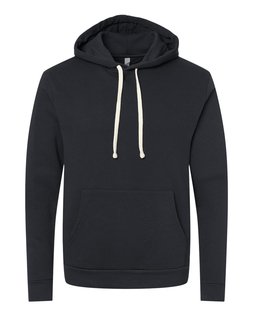 Next Level 9303 Unisex Santa Barbara Hoodie Sweatshirt in Black