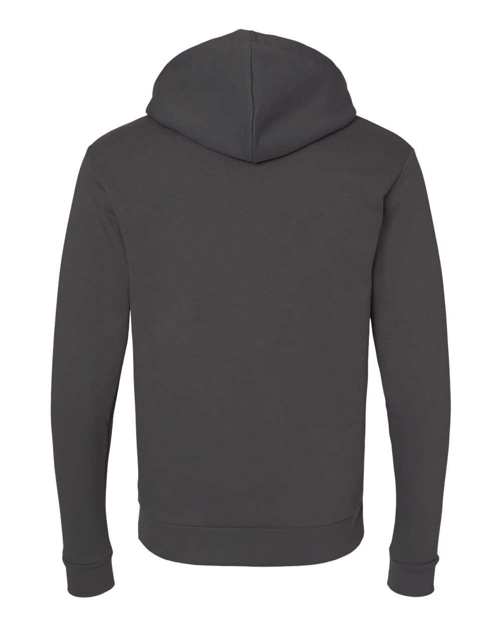 Next Level 9303 Unisex Santa Barbara Hoodie Sweatshirt in Heavy Metal, back
