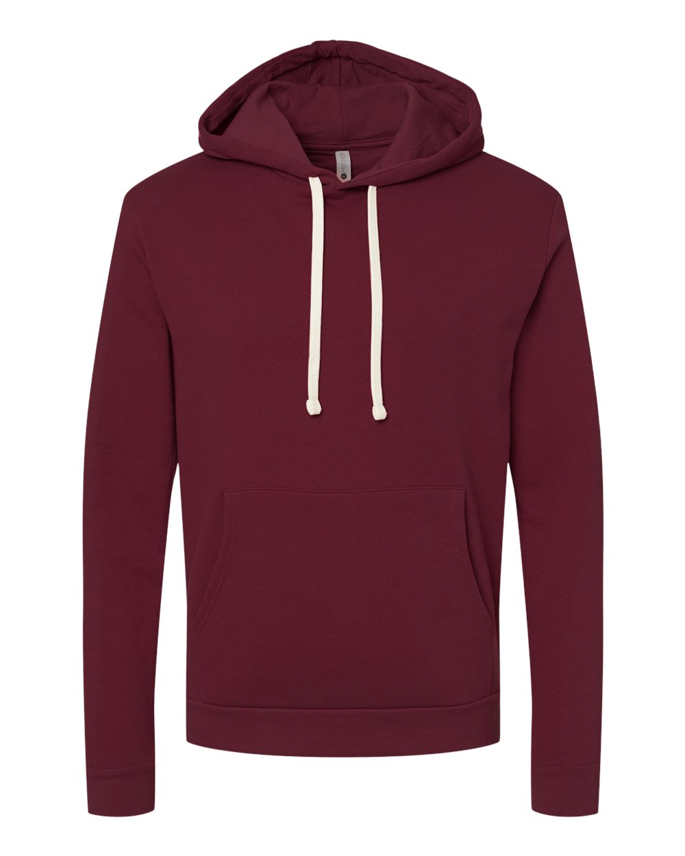 Next Level 9303 Unisex Santa Barbara Hoodie Sweatshirt in Maroon