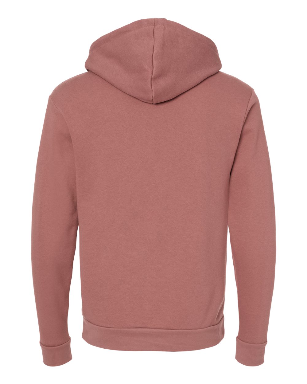 Next Level 9303 Unisex Santa Barbara Hoodie Sweatshirt in Mauve, back