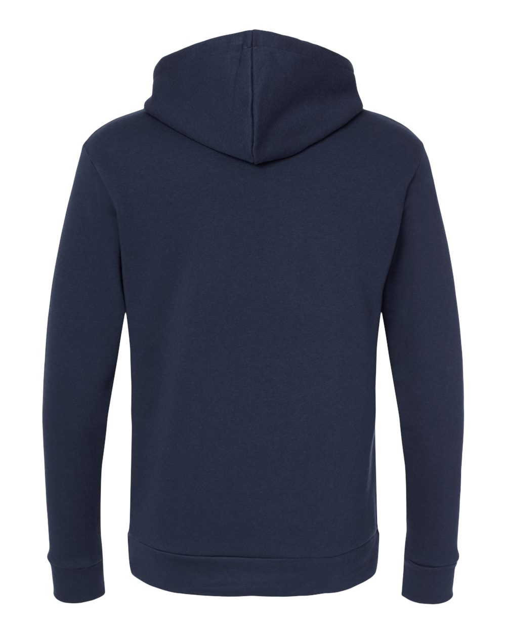Next Level 9303 Unisex Santa Barbara Hoodie Sweatshirt in Midnight Navy, back