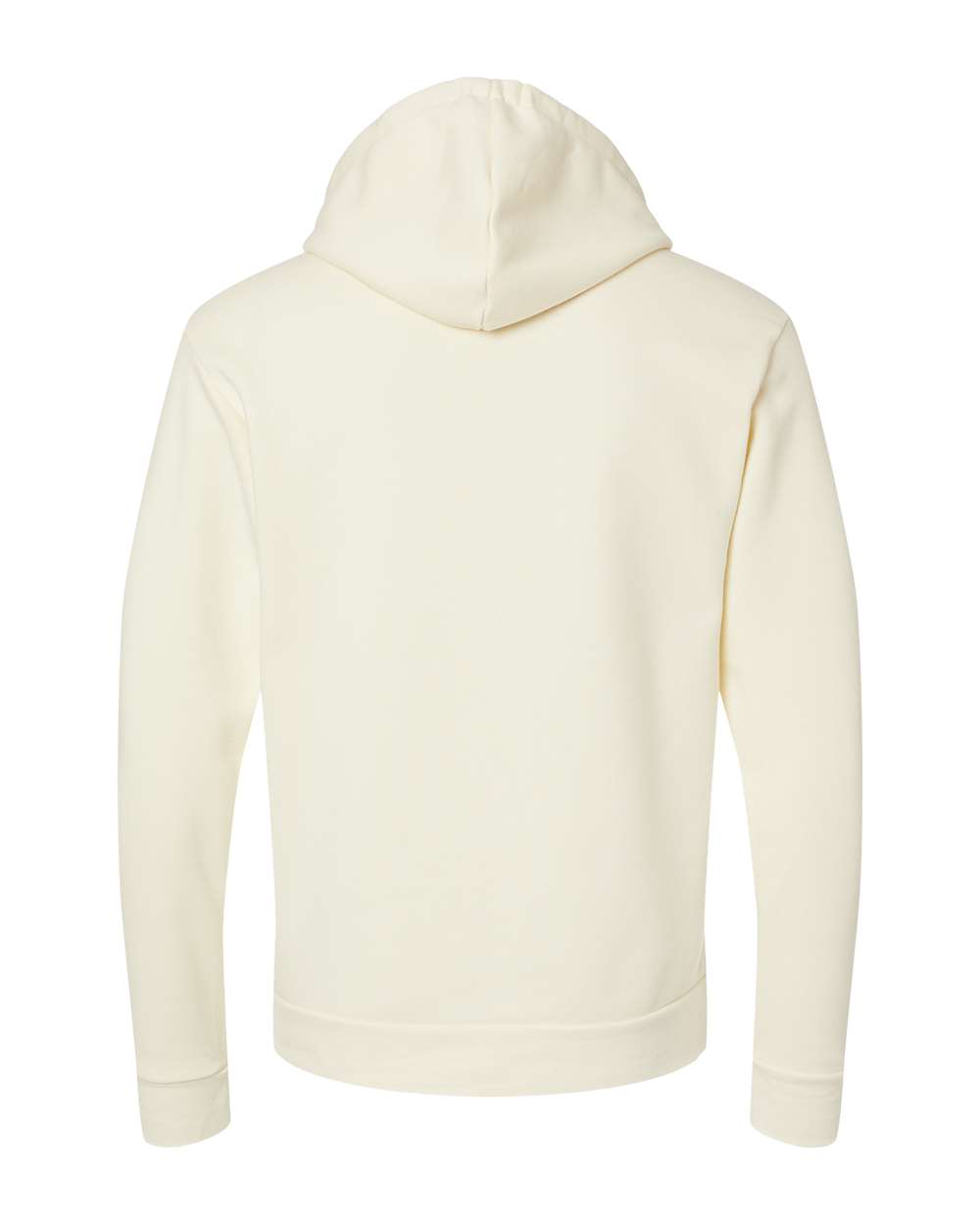 Next Level 9303 Unisex Santa Barbara Hoodie Sweatshirt in Natural, back