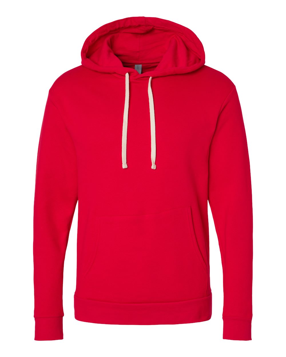 Next Level 9303 Unisex Santa Barbara Hoodie Sweatshirt in Red