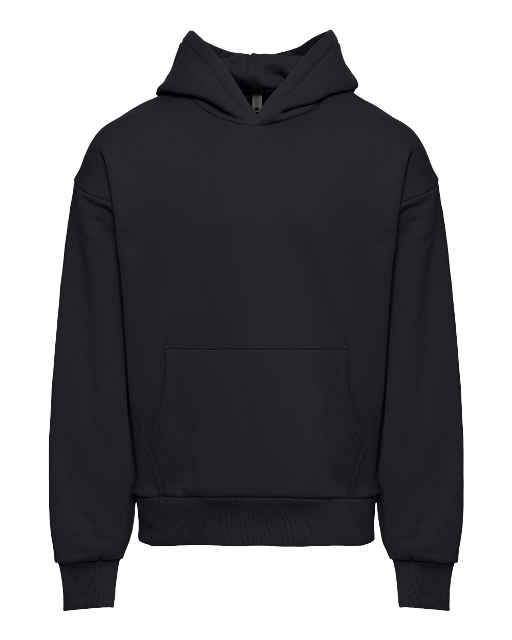 Next Level 9307 Unisex Heavyweight Fleece Hoodie Sweatshirt in Black