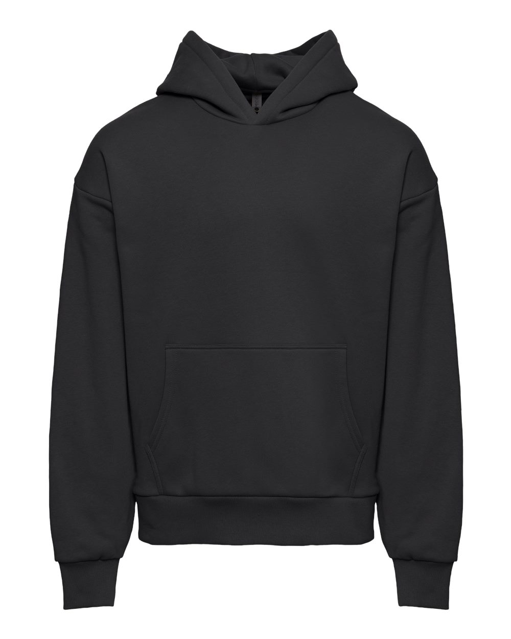Next Level 9307 Unisex Heavyweight Fleece Hoodie Sweatshirt in Graphite Black