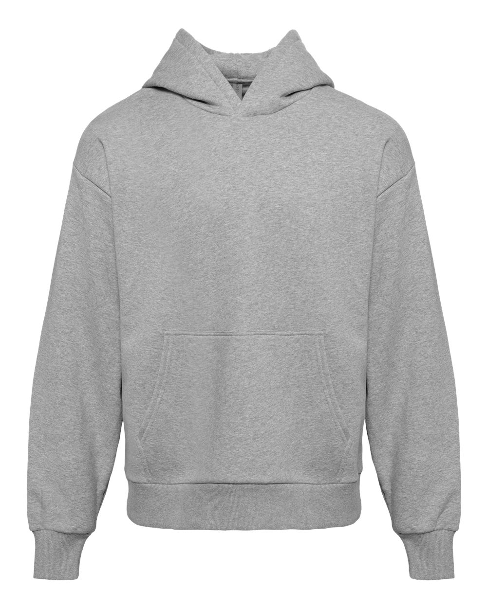 Next Level 9307 Unisex Heavyweight Fleece Hoodie Sweatshirt in Heather Grey