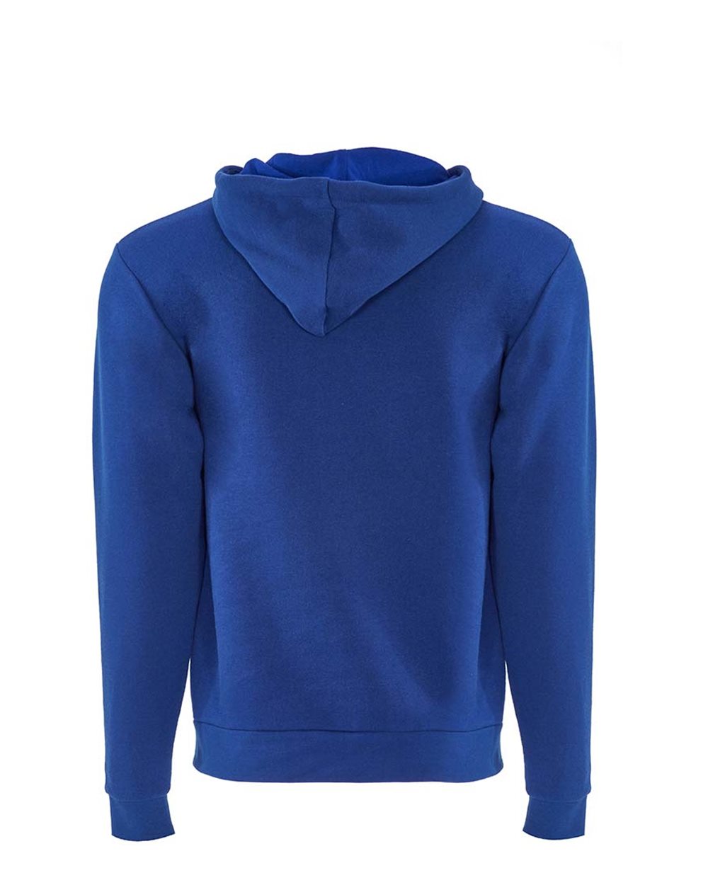 Next Level 9602 Unisex Santa Barbara Full-Zip Hoodie Sweatshirt in Royal, back