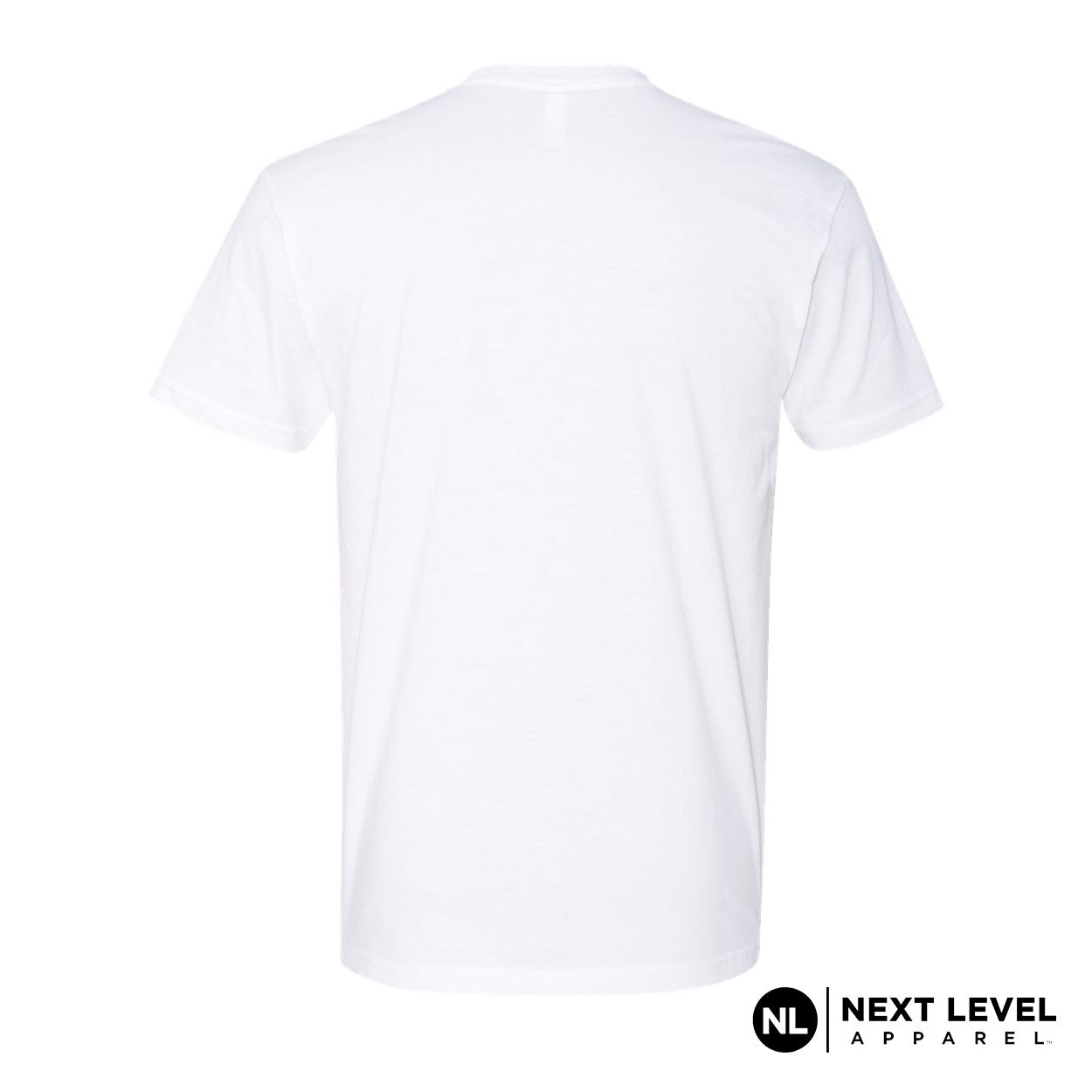 Next Level T-Shirt White back