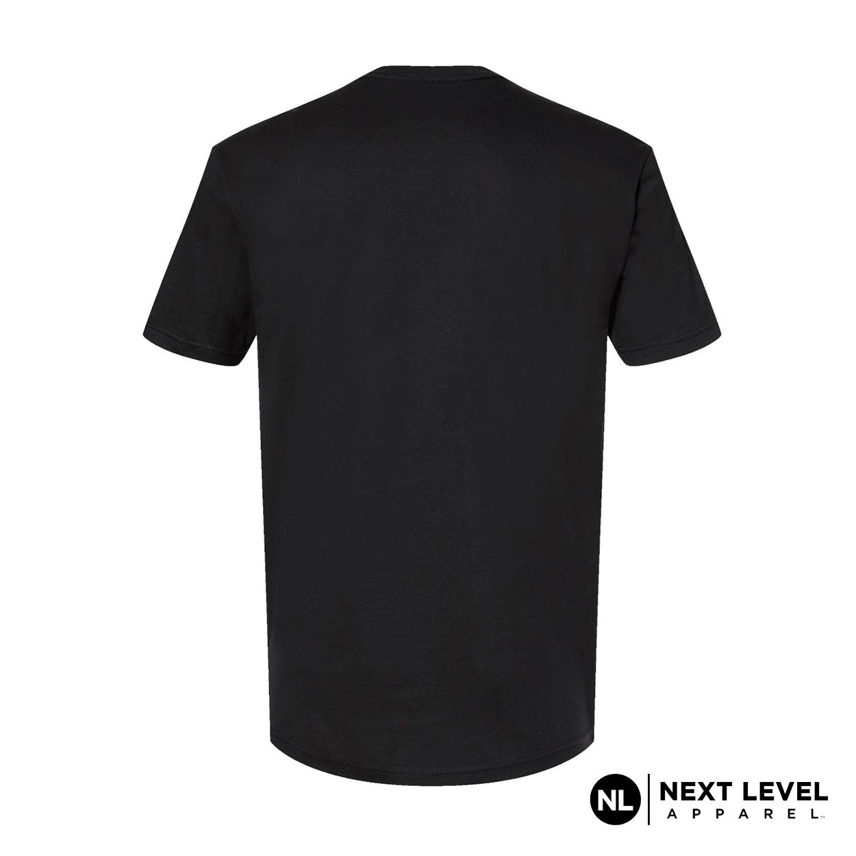 Next Level T-Shirt Black back