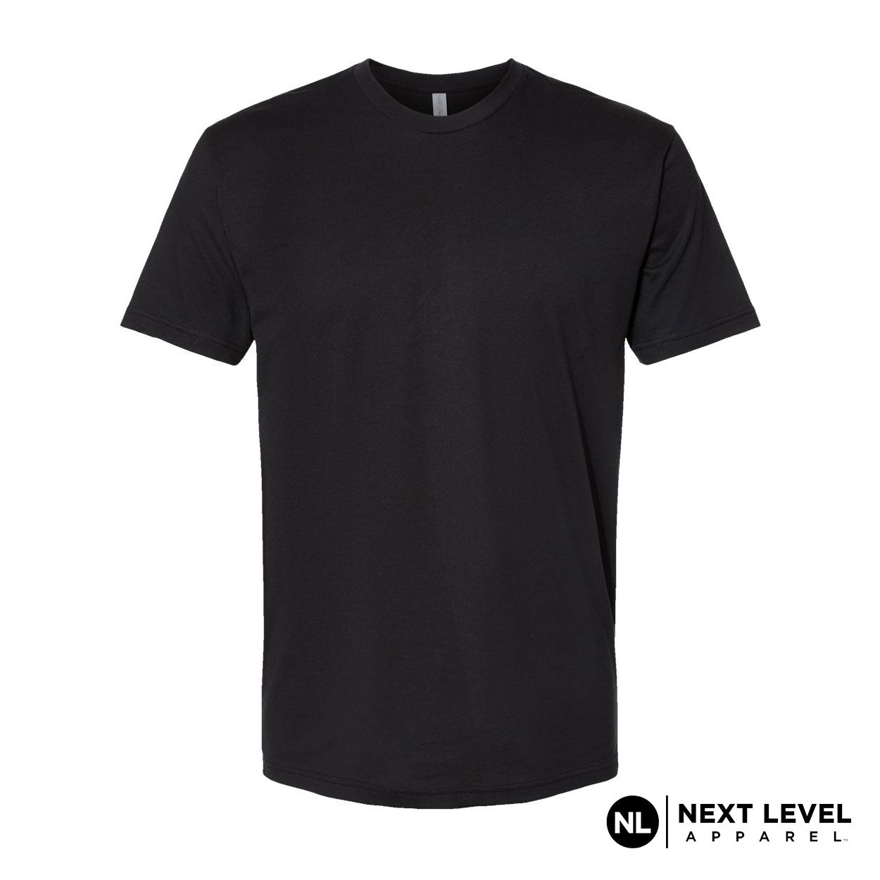 Next Level T-Shirt Black front