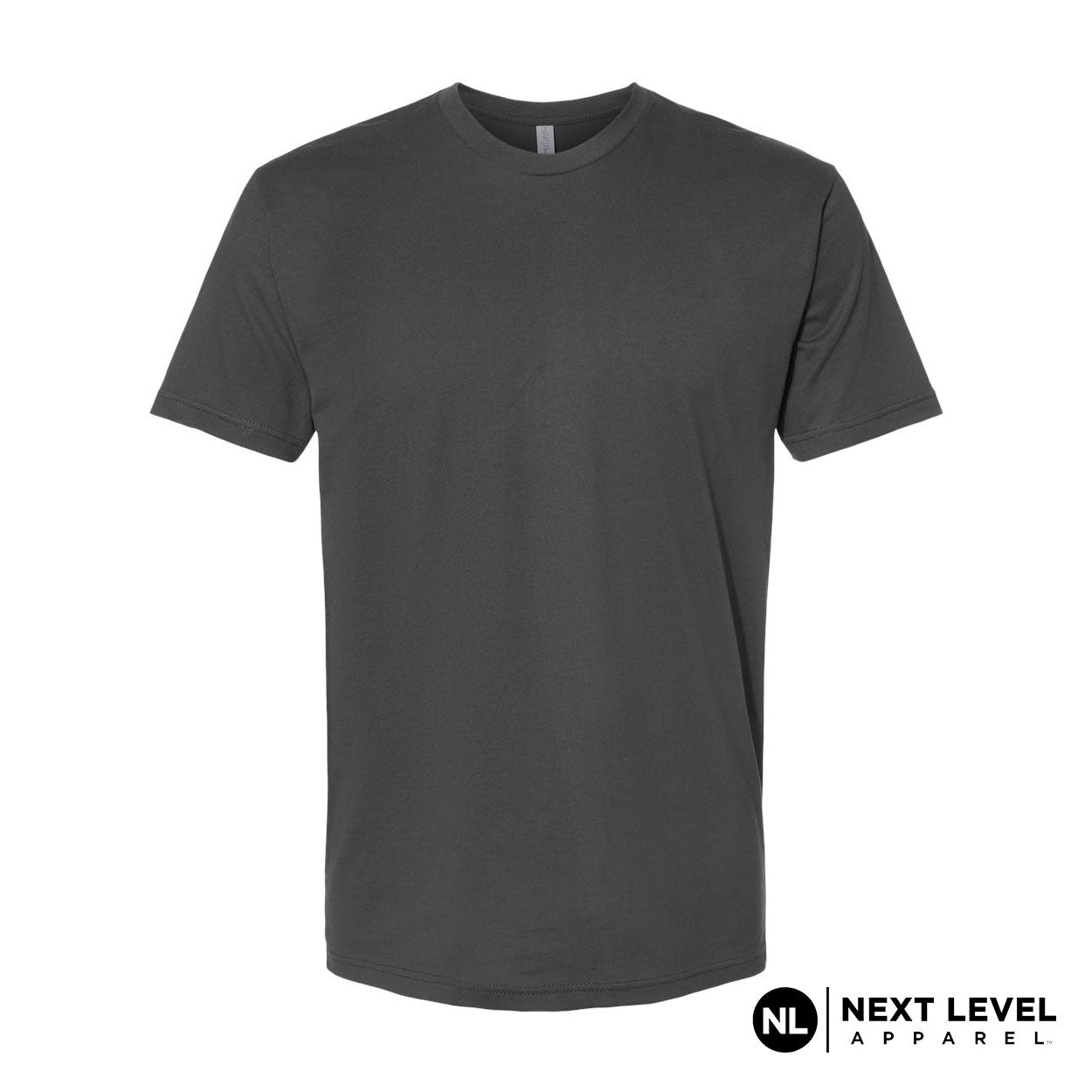Next Level T-Shirt Charcoal front