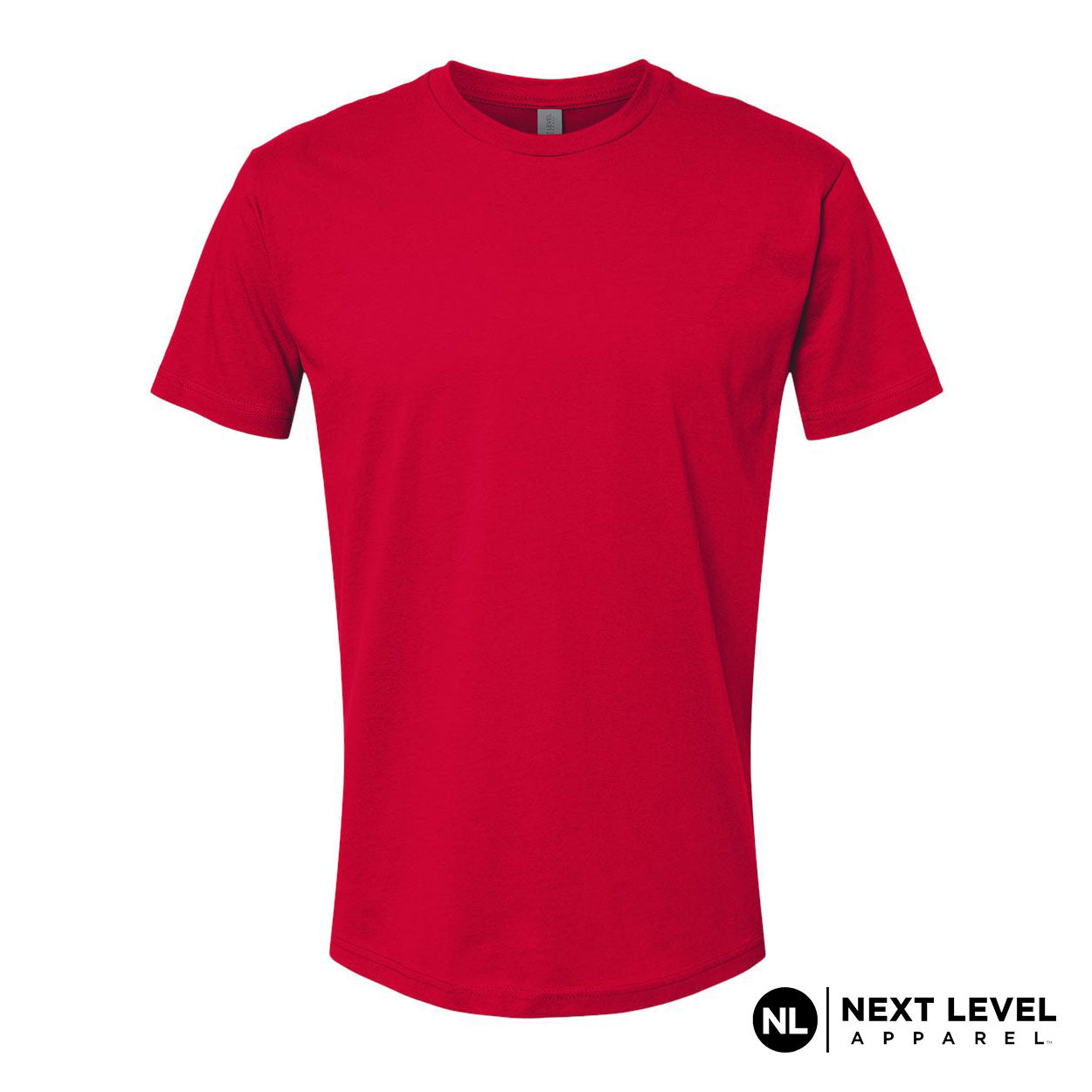 Next Level T-Shirt Red front