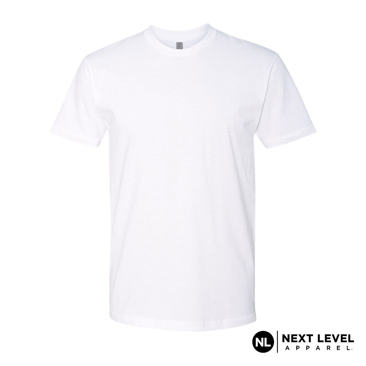 Next Level T-Shirt White front