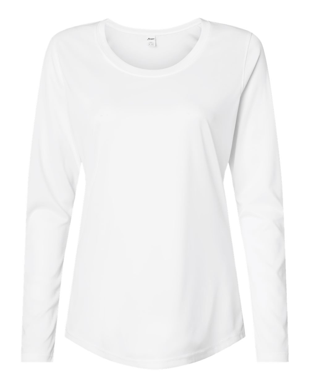 Paragon 214 Women's Long Islander Performance Long Sleeve T-Shirt in White