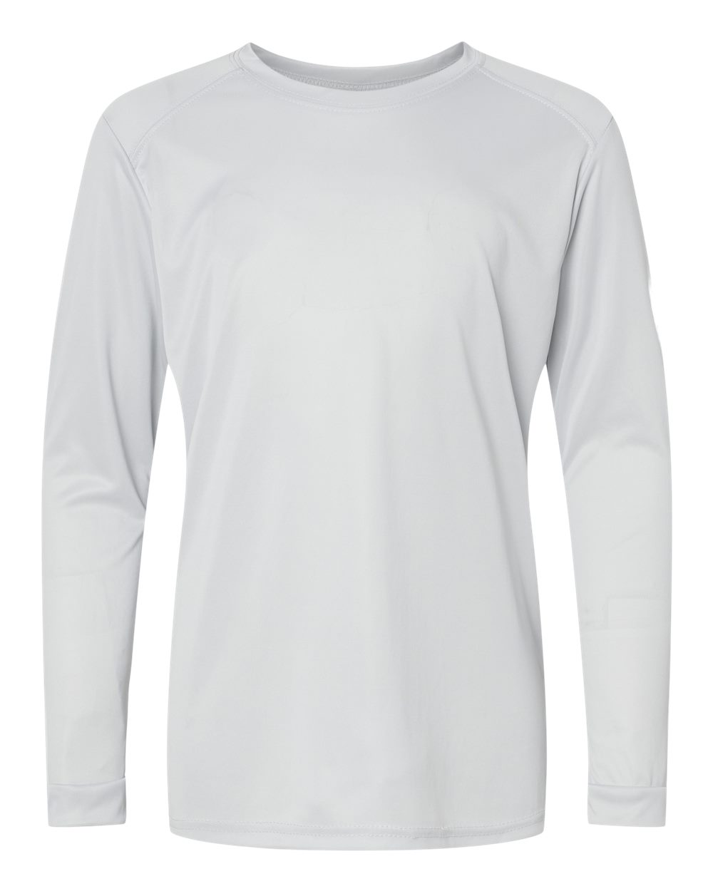 Paragon 218Y Youth Long Islander Performance Long Sleeve T-Shirt in Aluminum