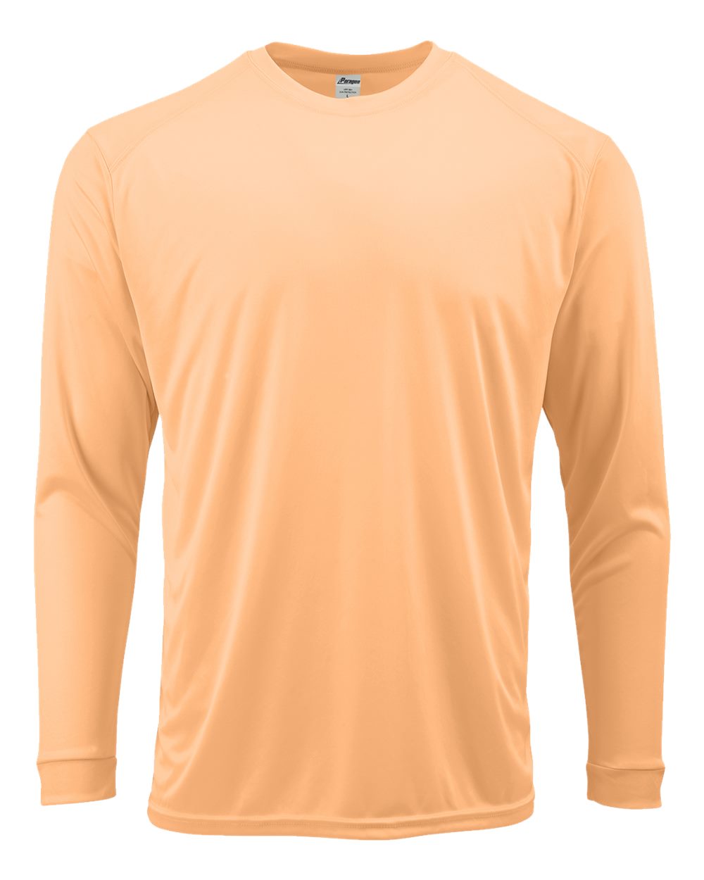 Paragon 218Y Youth Long Islander Performance Long Sleeve T-Shirt in Coral
