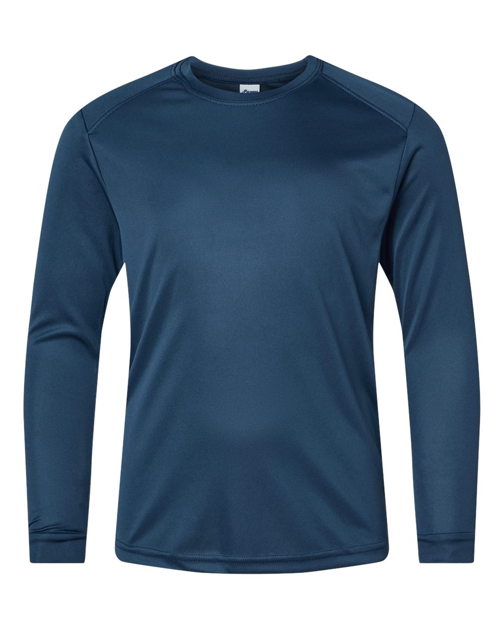 Paragon 218Y Youth Long Islander Performance Long Sleeve T-Shirt in Navy