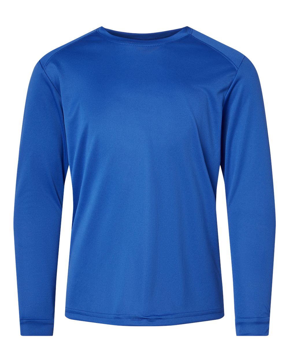 Paragon 218Y Youth Long Islander Performance Long Sleeve T-Shirt in Royal
