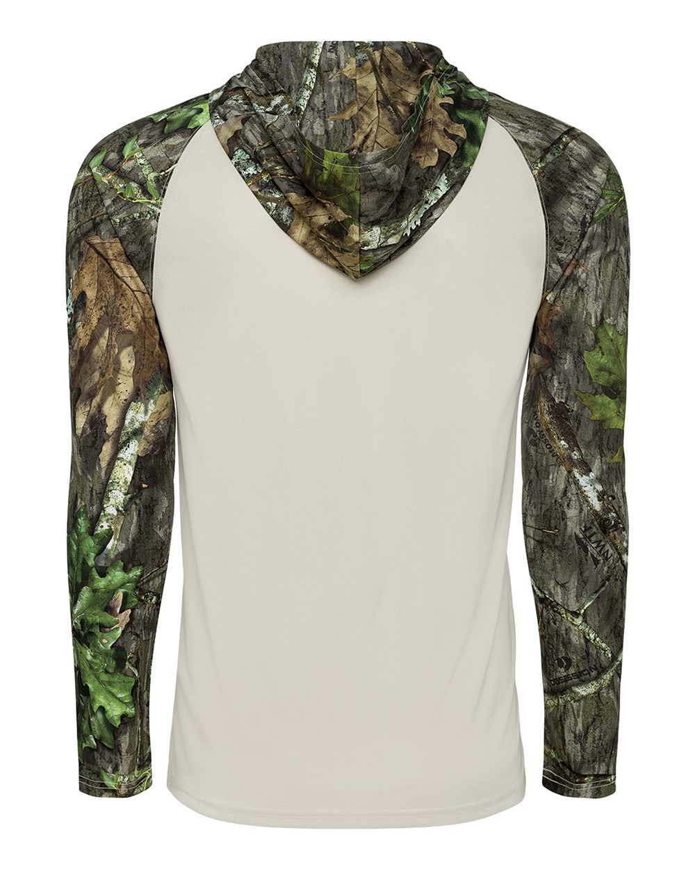 Paragon 241 Men's Biloxi Performance Colorblocked Hooded Long Sleeve T-Shirt in NWTF Obsession, back